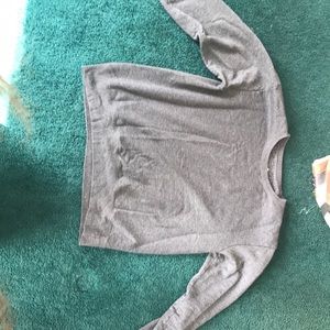 Gray sweater